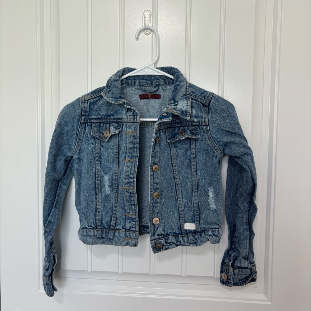 7 for All Mankind Denim Kids Jacket